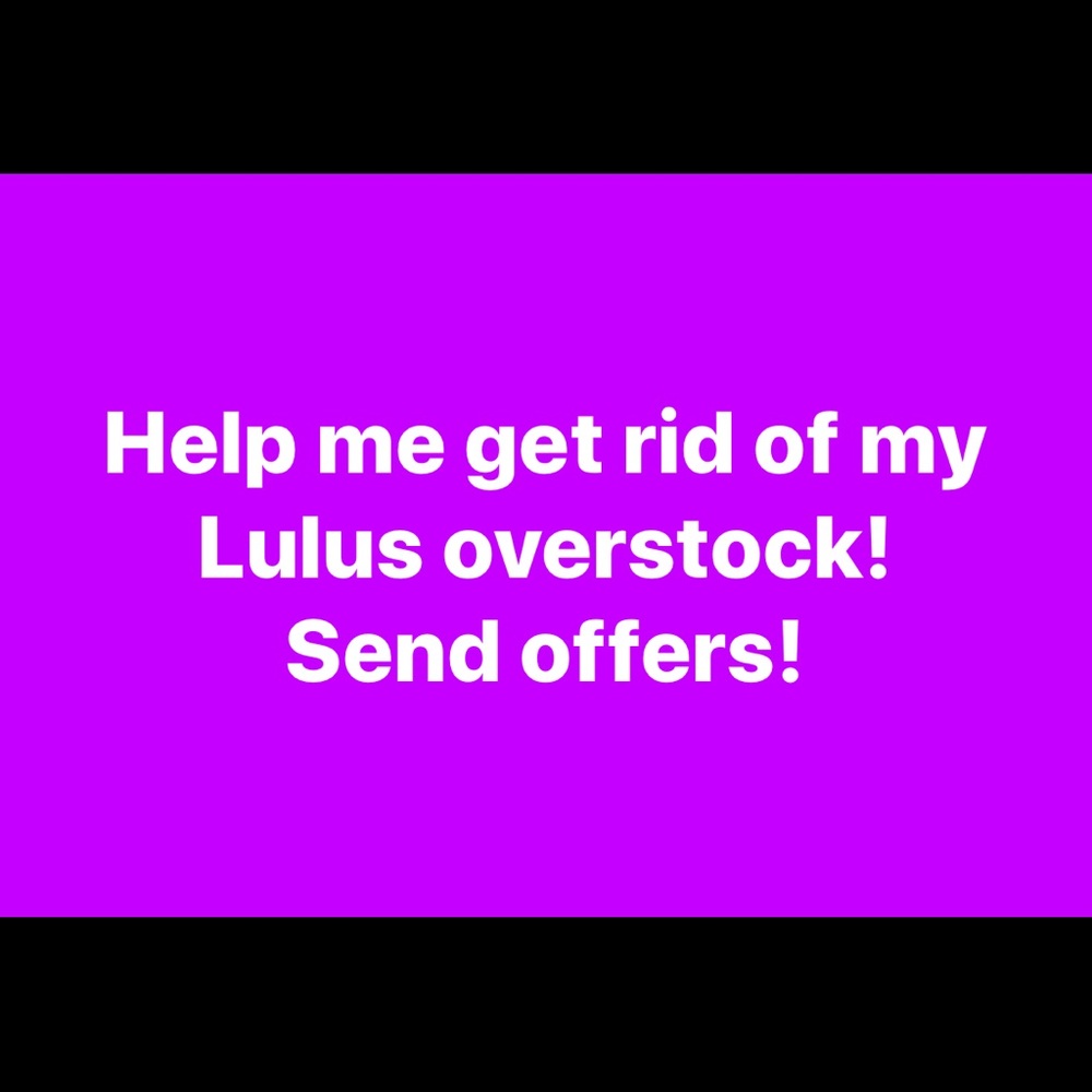 Lulus dress